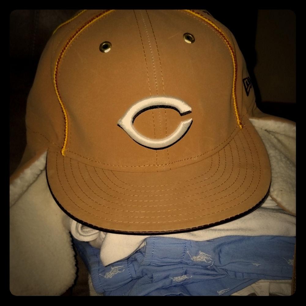 Cincinnati reds Elmer Fudd fitted hat